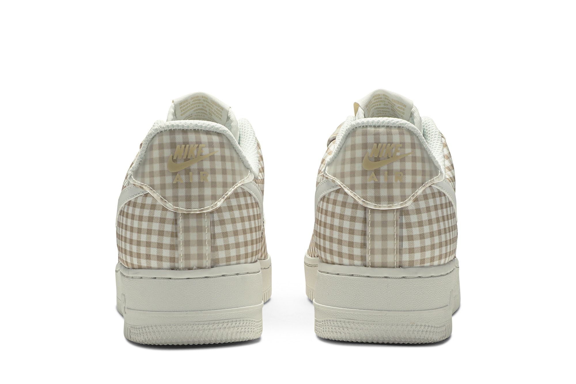 Gingham nike air force on sale