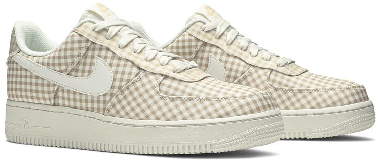Nike Wmns Air Force 1 Low QS Gingham Pack   Beige
