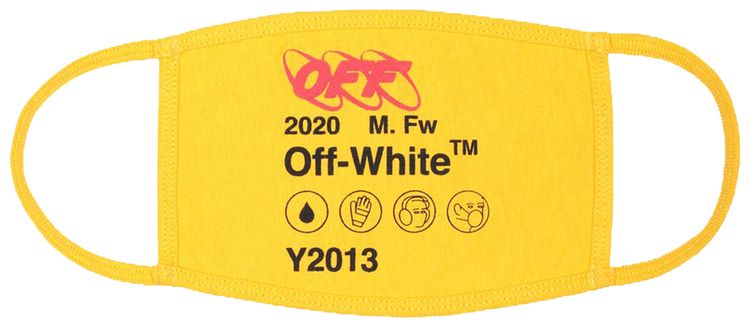 Off White Industrial Y013 Mask Yellow