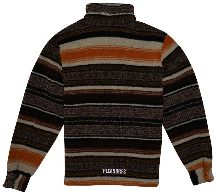 Pleasures Explorer Zip Jacket Brown