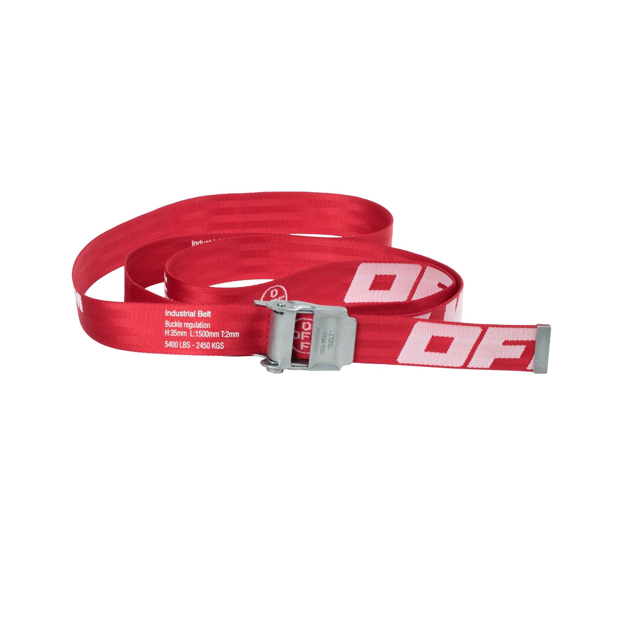 Belt off white red online