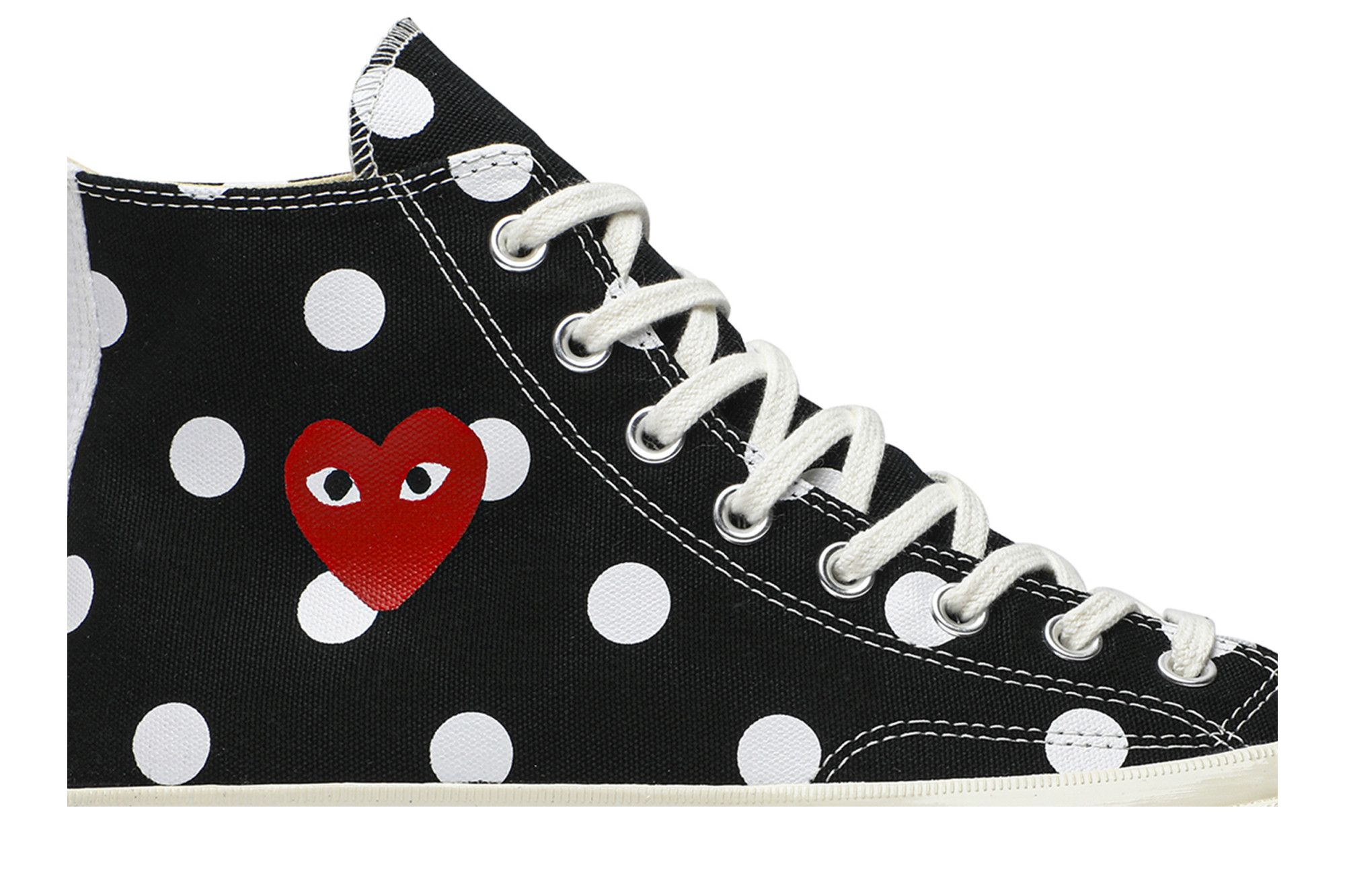 Buy Comme des Garcons x Chuck Taylor All Star 70 Hi Black Polka Dot 157250C GOAT UK