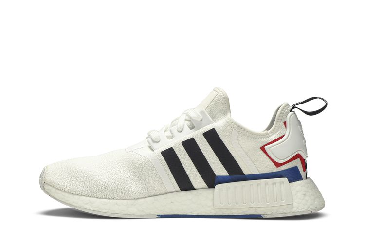 adidas gazelle silver green womens ADIDAS Big Kids' NMD Runner Casual Shoes, White main image 0