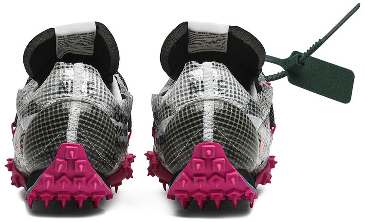 Off White x Wmns Waffle Racer Fuchsia