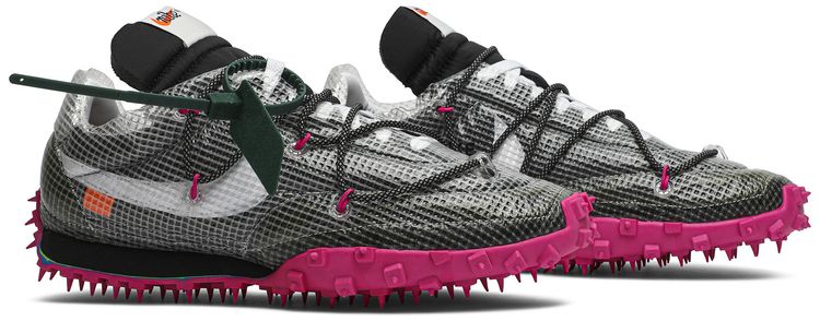 Off White x Wmns Waffle Racer Fuchsia
