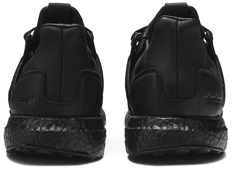 UltraBoost Leather Core Black
