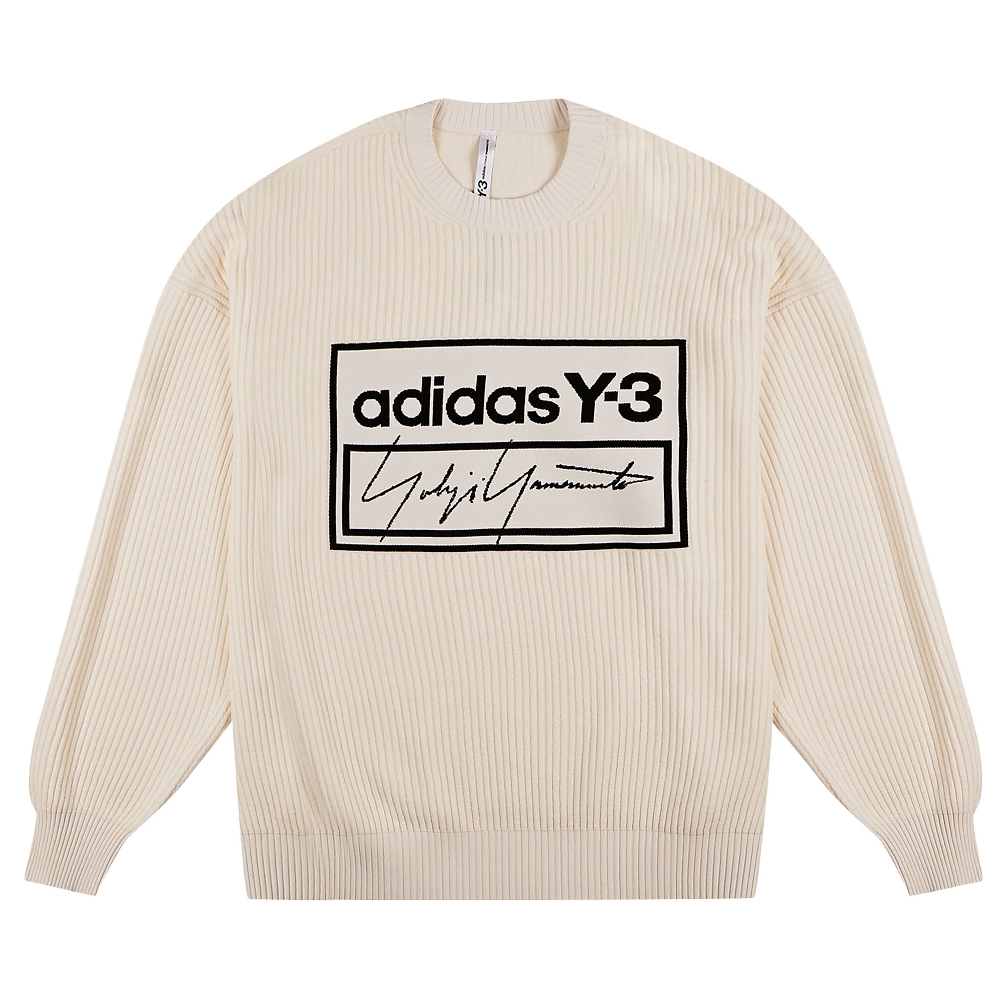 Buy Y-3 Tech Knit Crew Sweater 'Ecru' - FJ0375 | GOAT