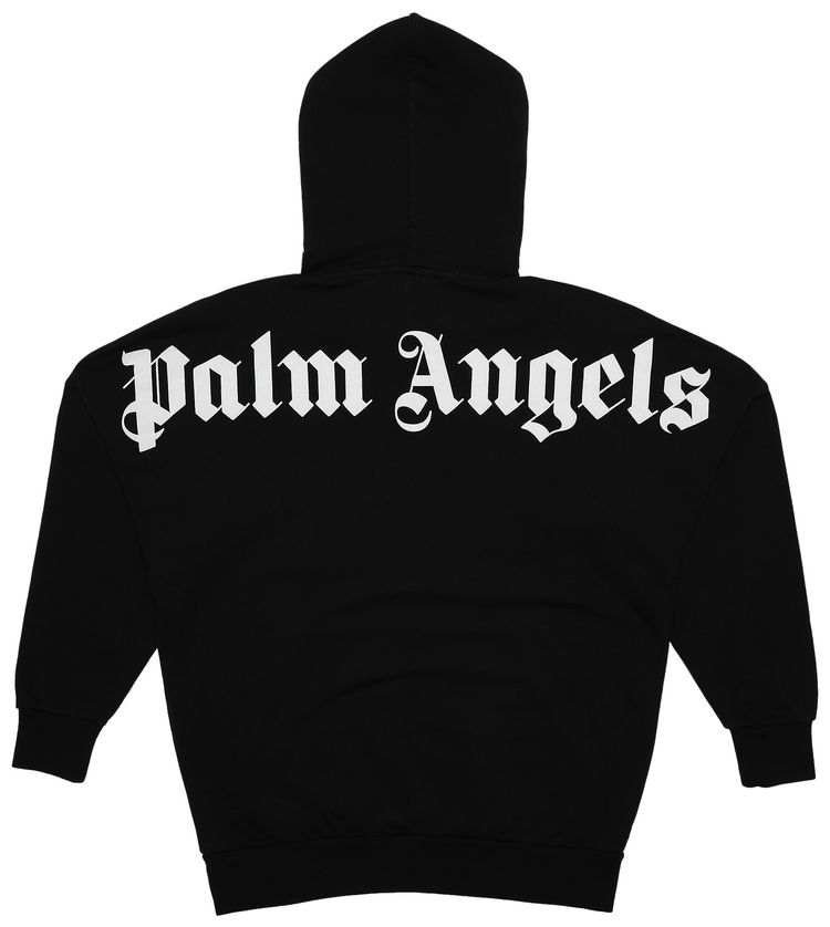 Palm Angels Classic Over Logo Hoodie Black