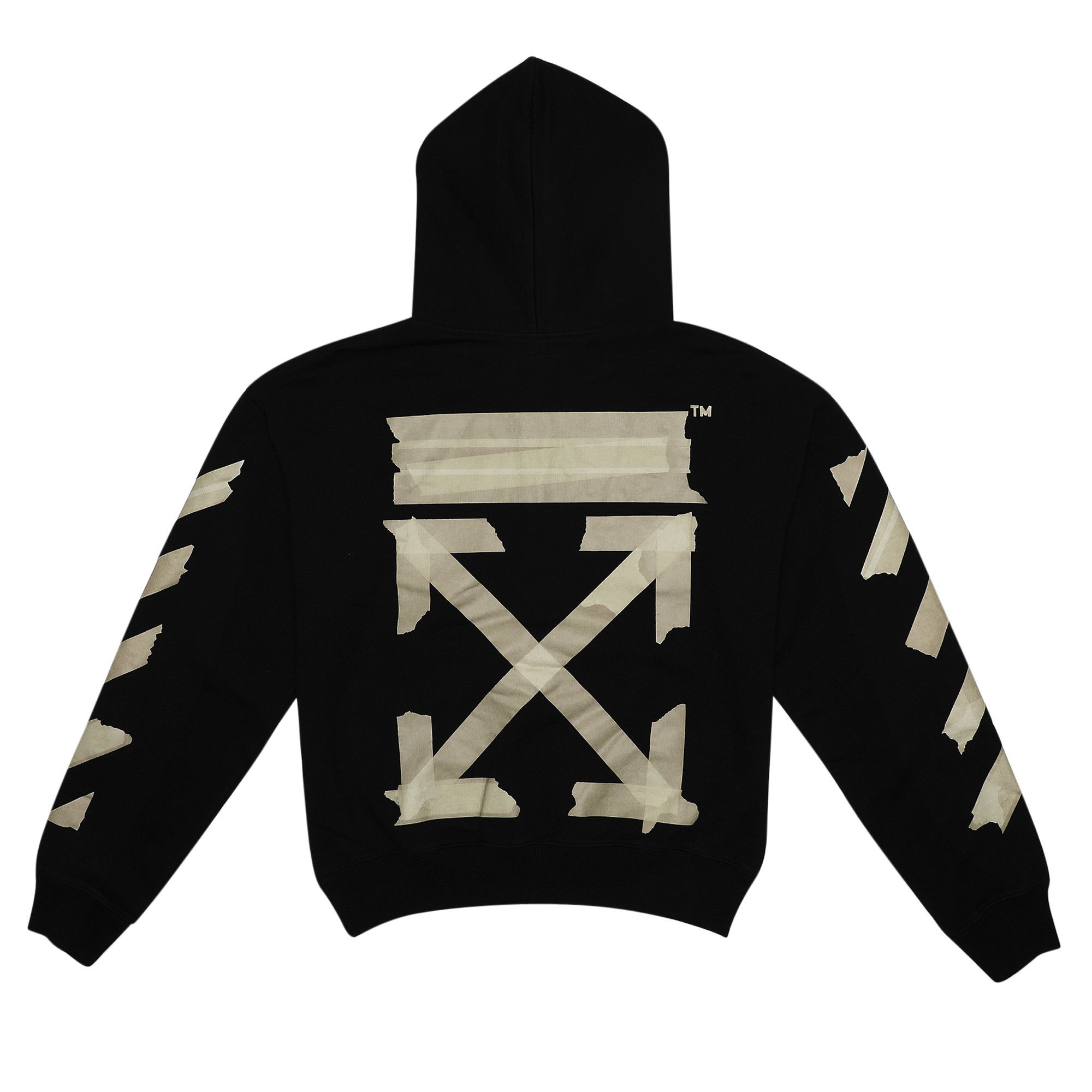 Off white black tape arrows hoodie new arrivals