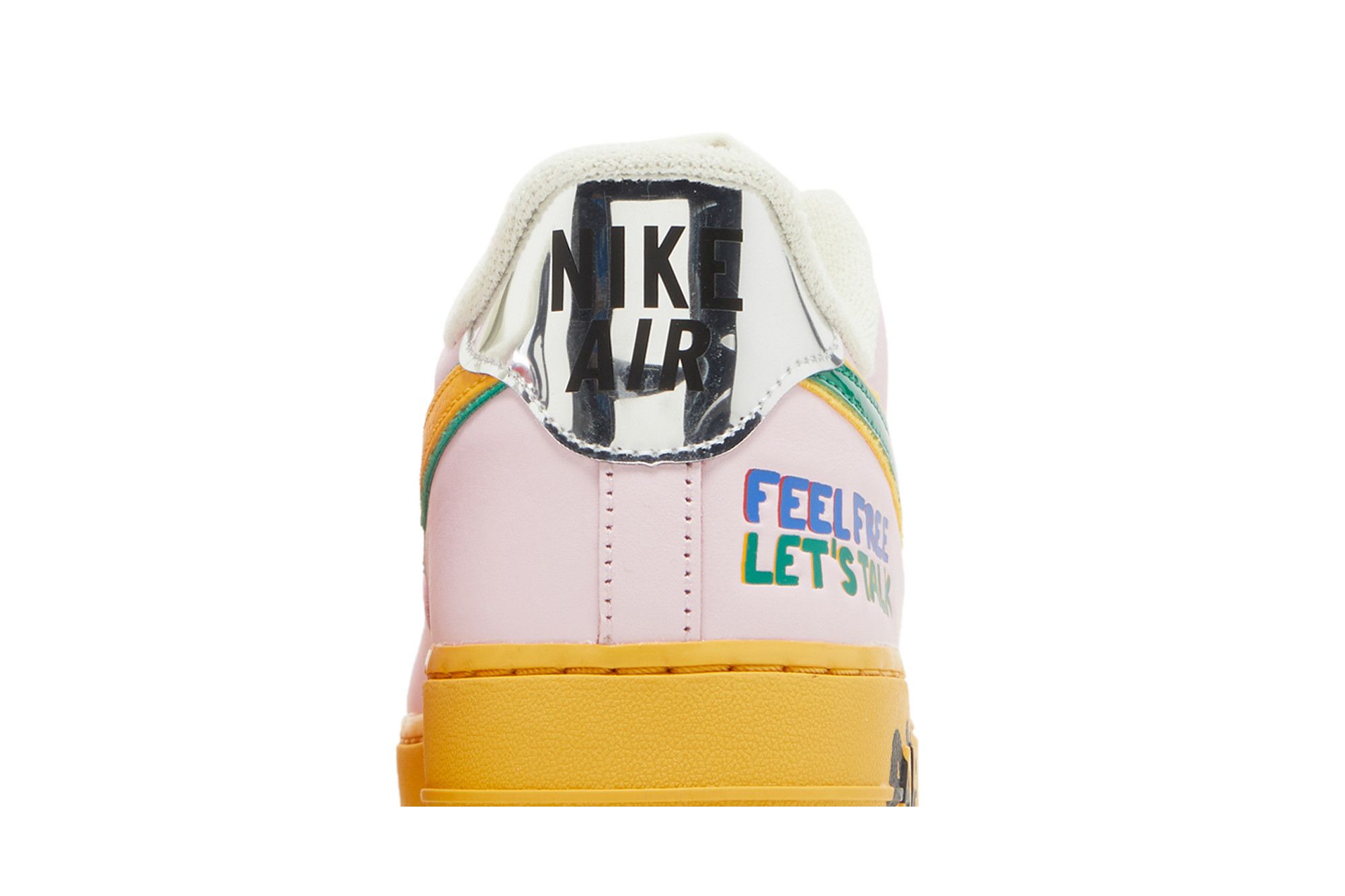 Size 10.5 Air Force 1 Low 'Feel Free, Let's Talk'