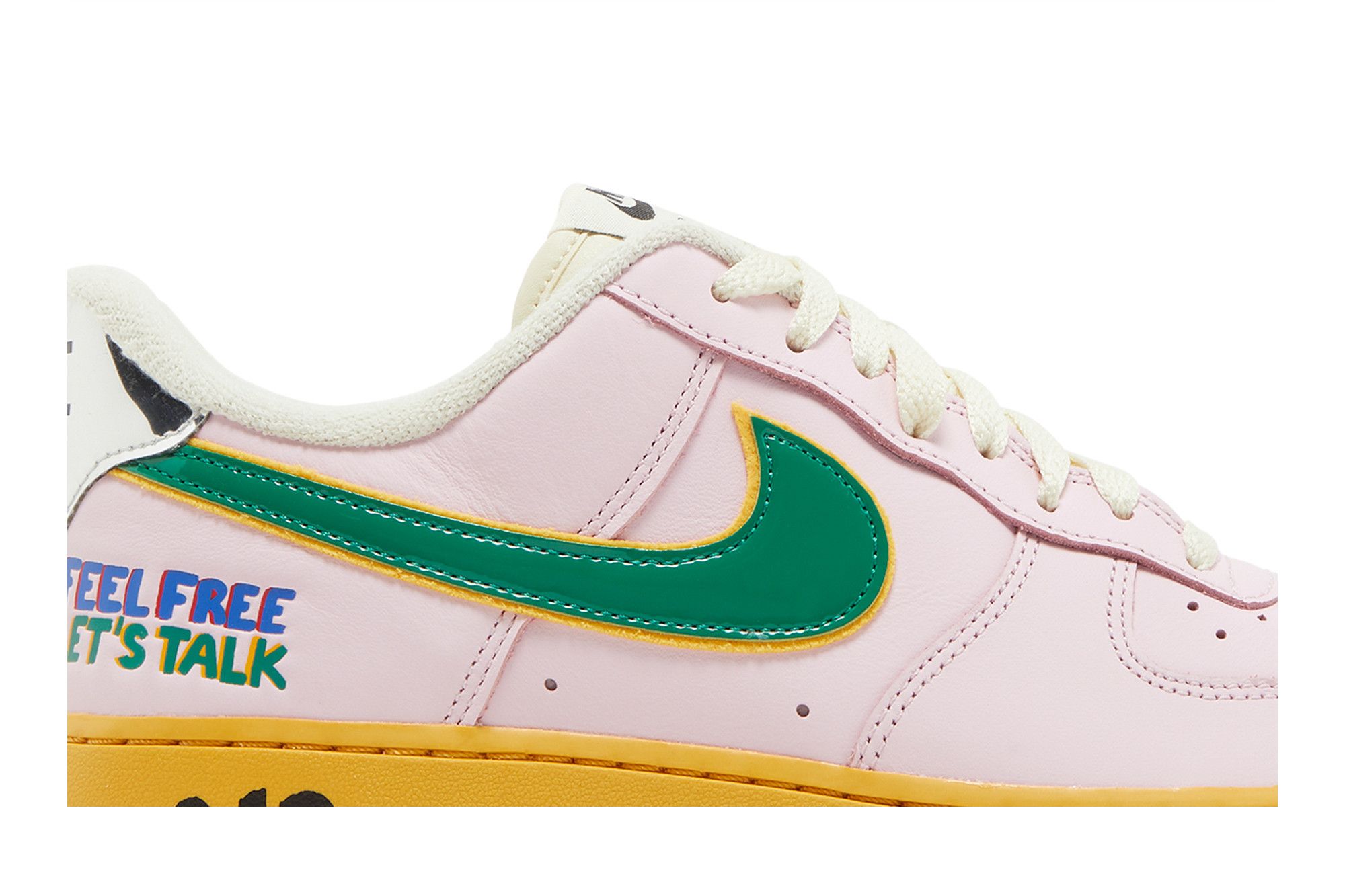 Size 10.5 Air Force 1 Low 'Feel Free, Let's Talk'