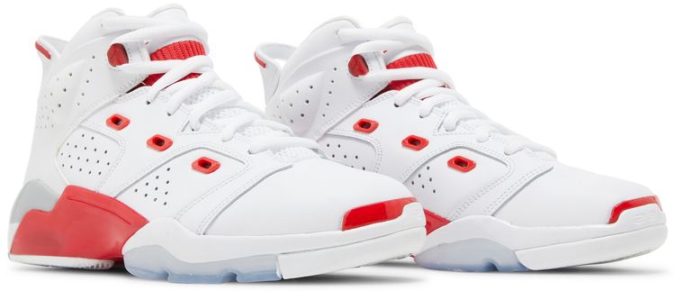 Air Jordan 6 17 23 GS White Fire Red