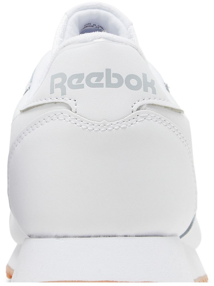 Reebok Classic Leather Big Kid White Gum