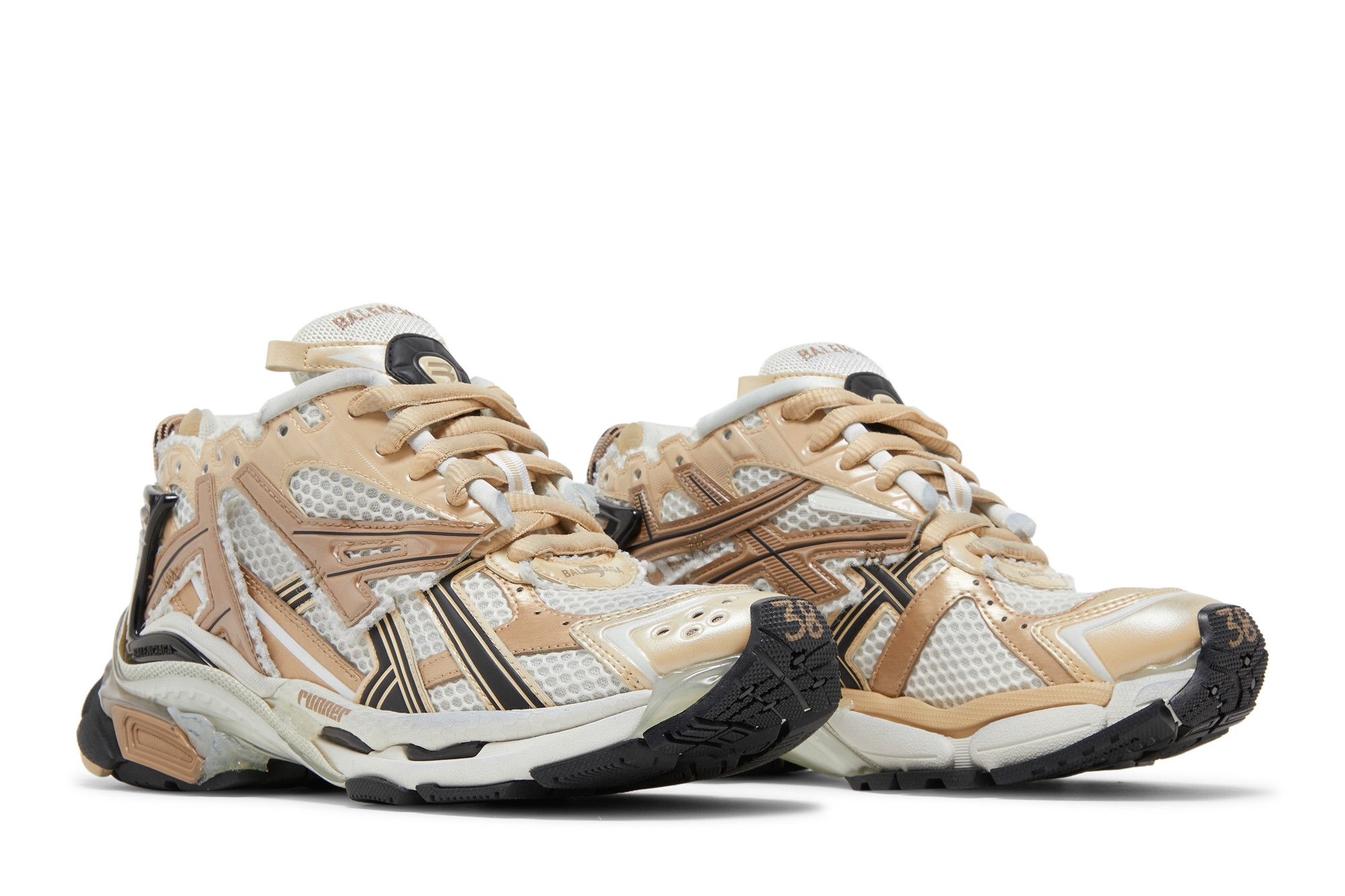 Buy Balenciaga Wmns Runner Sneaker Beige 677402 W3RB3 9891 GOAT