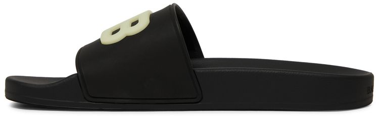 Balenciaga Wmns Pool Slides Black Glow