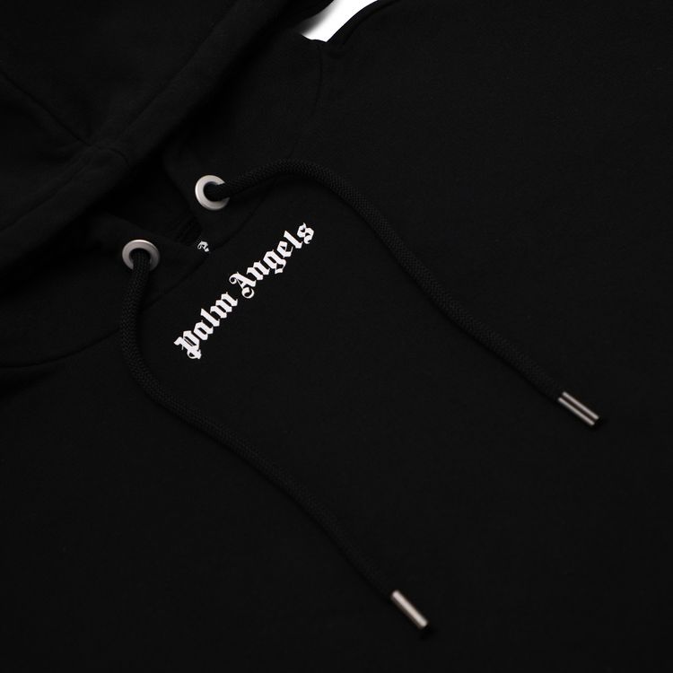 Palm Angels Classic Over Logo Hoodie Black