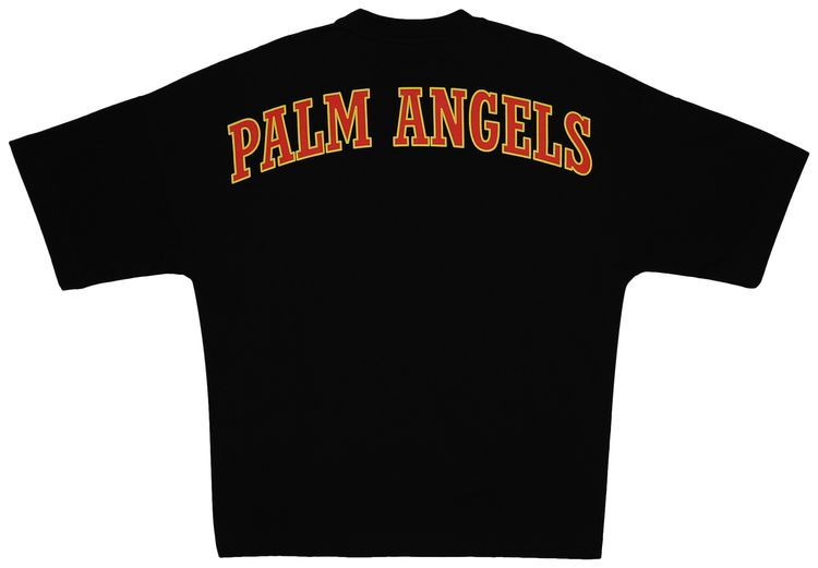 Palm Angels Big Bear Over T Shirt BlackMulticolor