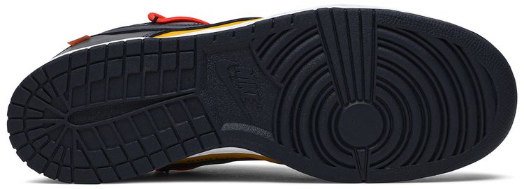 Off White x Nike Dunk Low University Gold