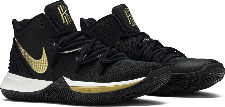 Kyrie 5 Black Metallic Gold