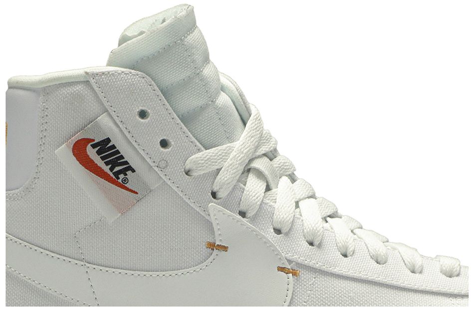 womens blazer mid rebel off white