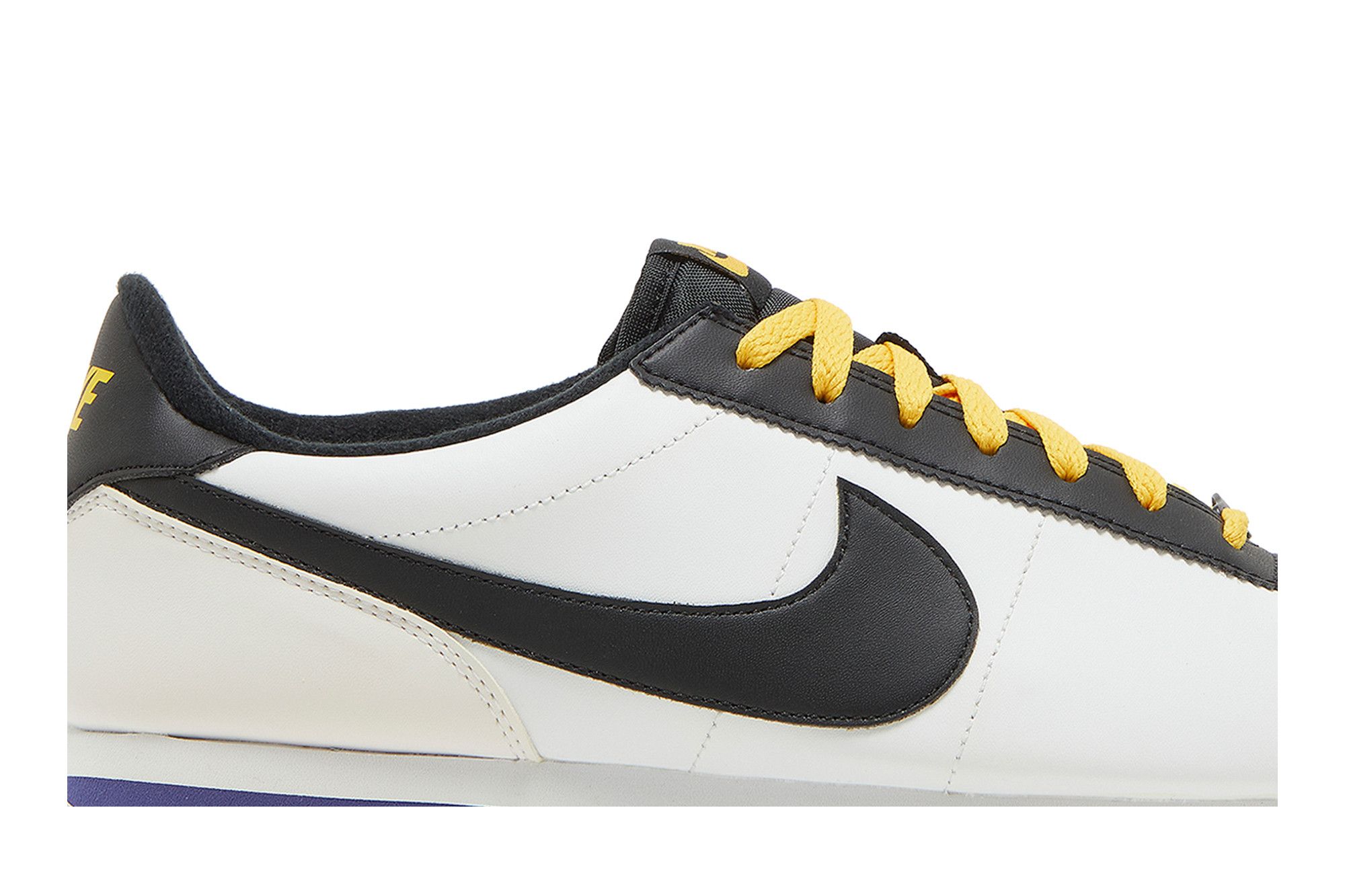 Buy Cortez Basic Leather White Black Amarillo BV2527 100 GOAT UK