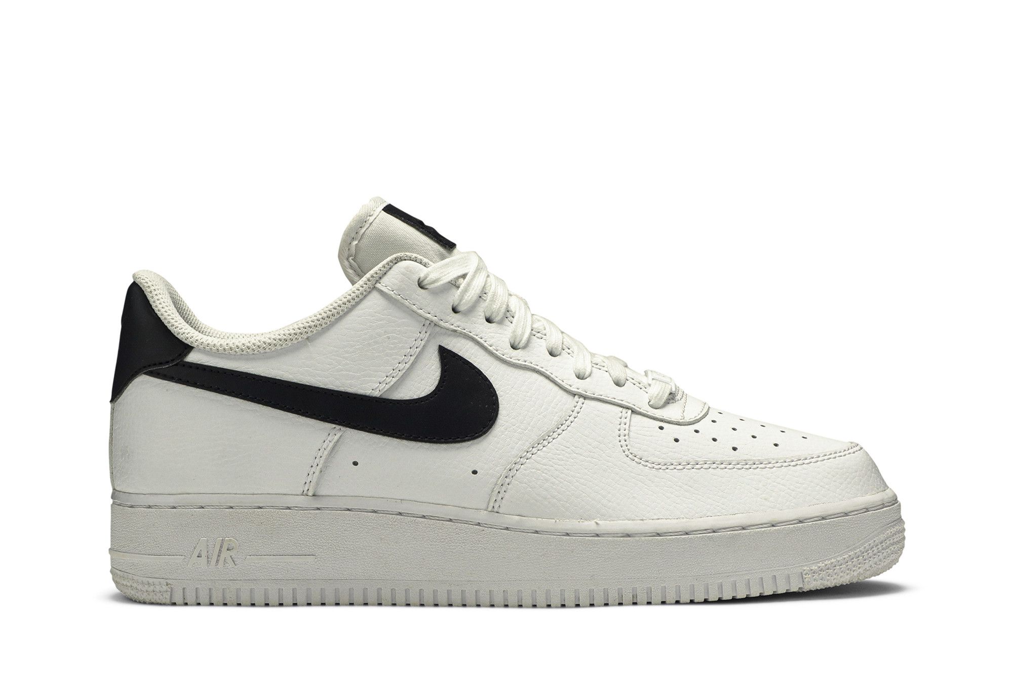 Nike air force 1 low white with black swoosh hotsell