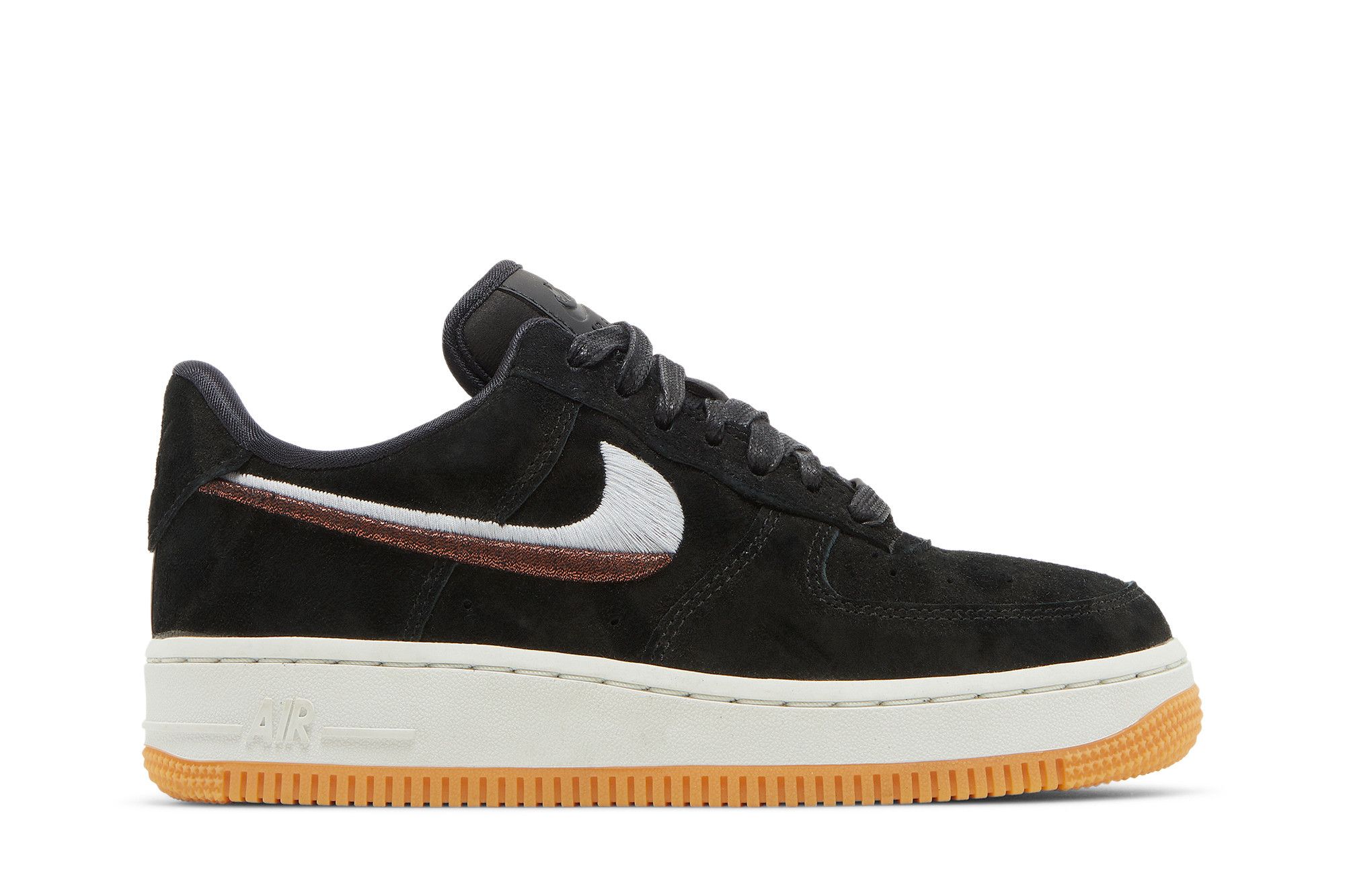 Nike air force clearance 1 black gum