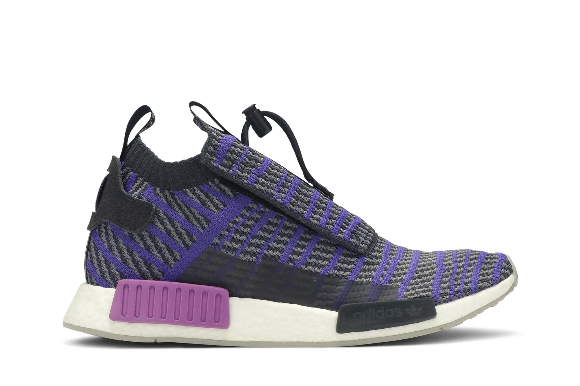 Adidas Mens NMD TS1 Primeknit Shoes Carbon