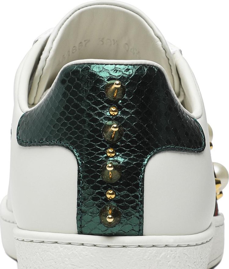 Gucci Wmns Ace Studded White