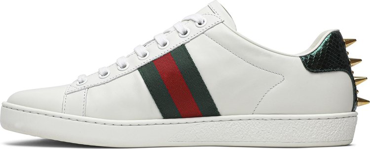 Gucci Wmns Ace Studded White