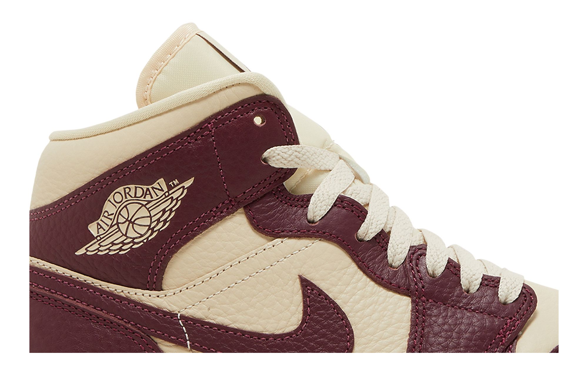 Buy Wmns Air Jordan 1 Mid SE 'Split - Beach Cherrywood