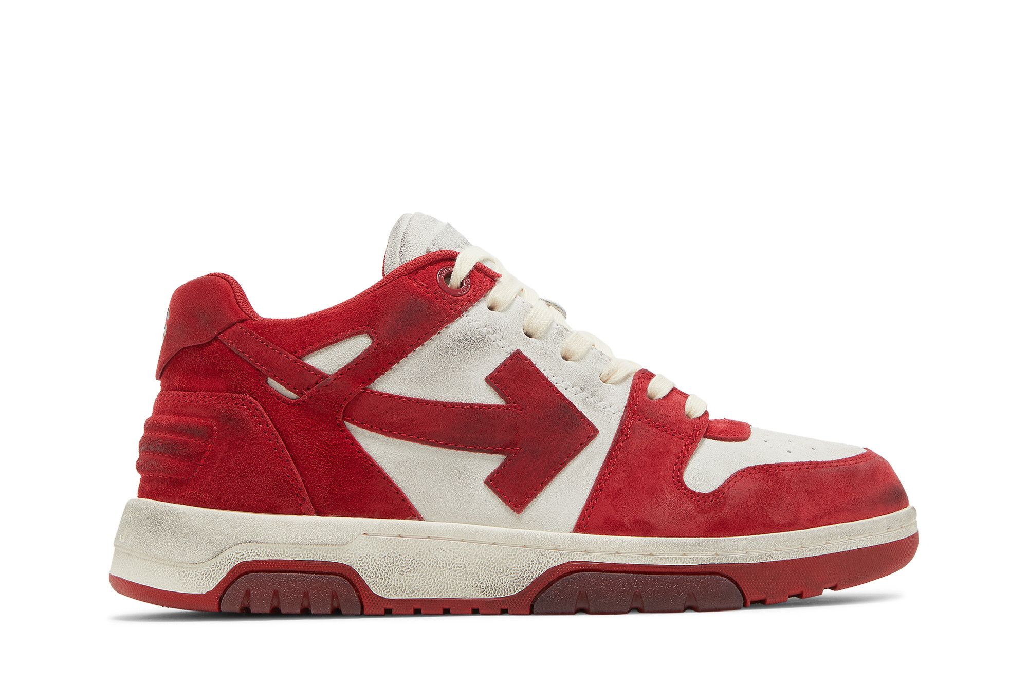 Buy Off-White Out of Office 'Light Red' - OMIA189F22LEA012