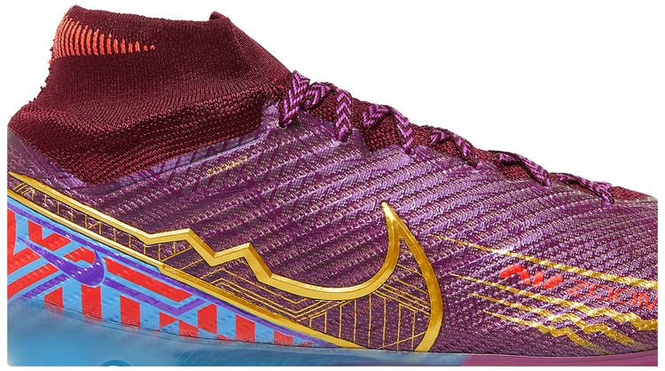 Kylian Mbappe x Nike Zoom Mercurial Superfly 9 Elite FG Dark Beetroot