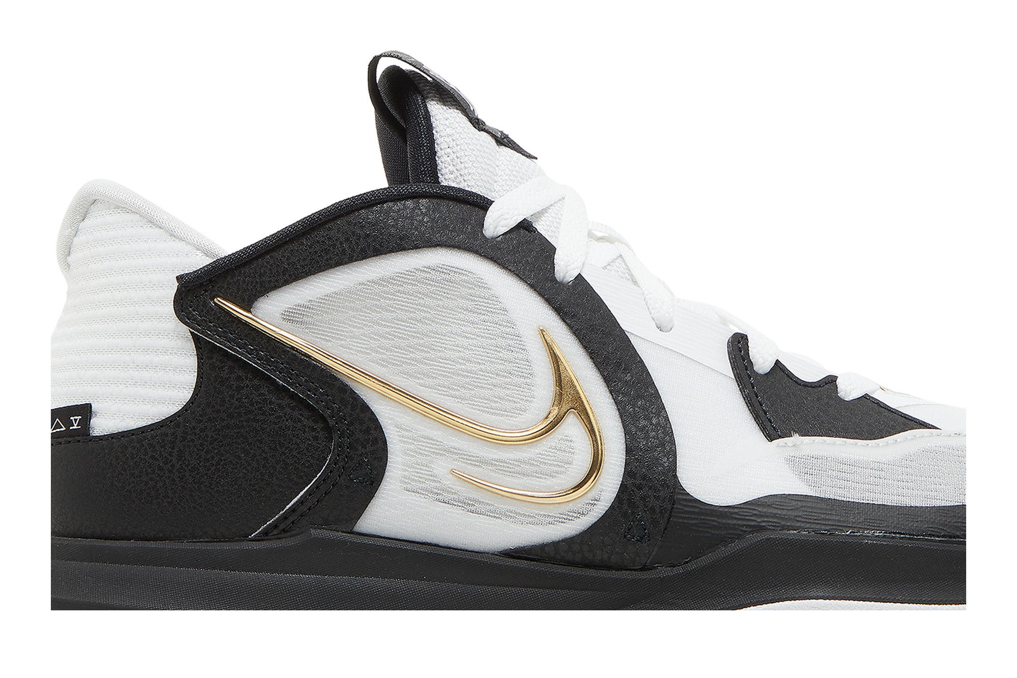 Buy Kyrie Low 5 White Black Metallic Gold DJ6012 101 GOAT