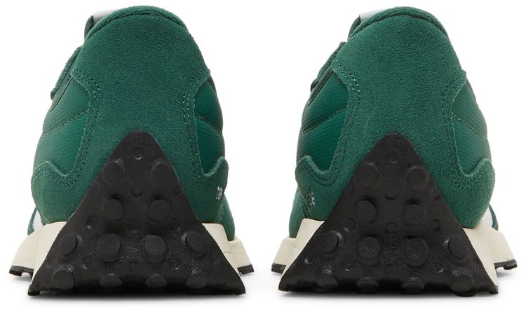 New Balance 327 Big Kid Team Forest Green