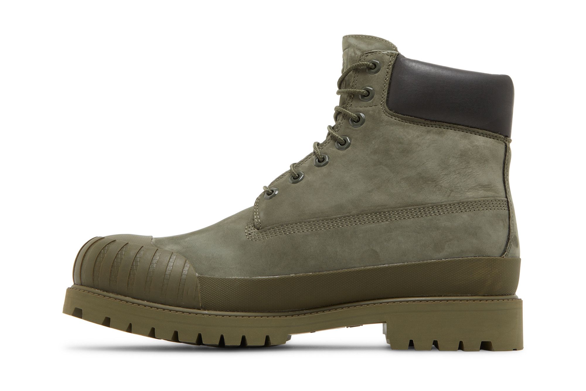 Green rubber timberland store