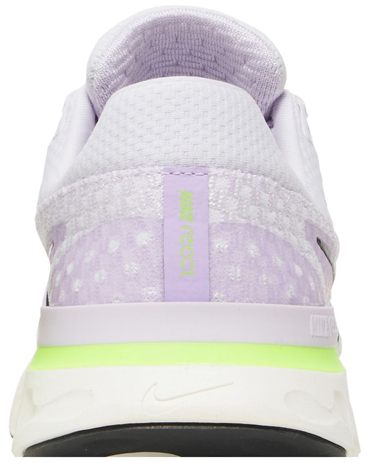 Nike React Infinity Run Flyknit 3 Barely Grape Ghost Green