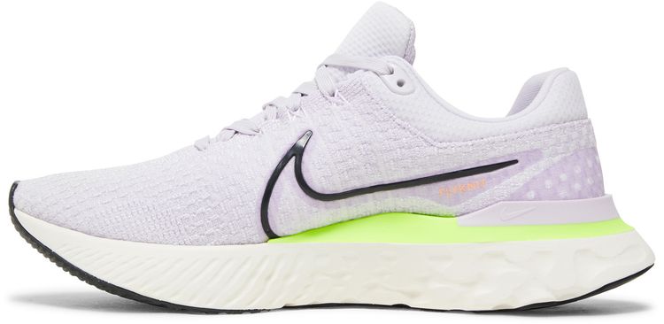 Nike React Infinity Run Flyknit 3 Barely Grape Ghost Green