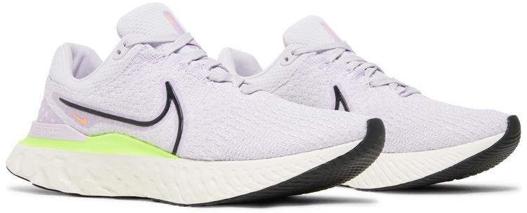 Nike React Infinity Run Flyknit 3 Barely Grape Ghost Green