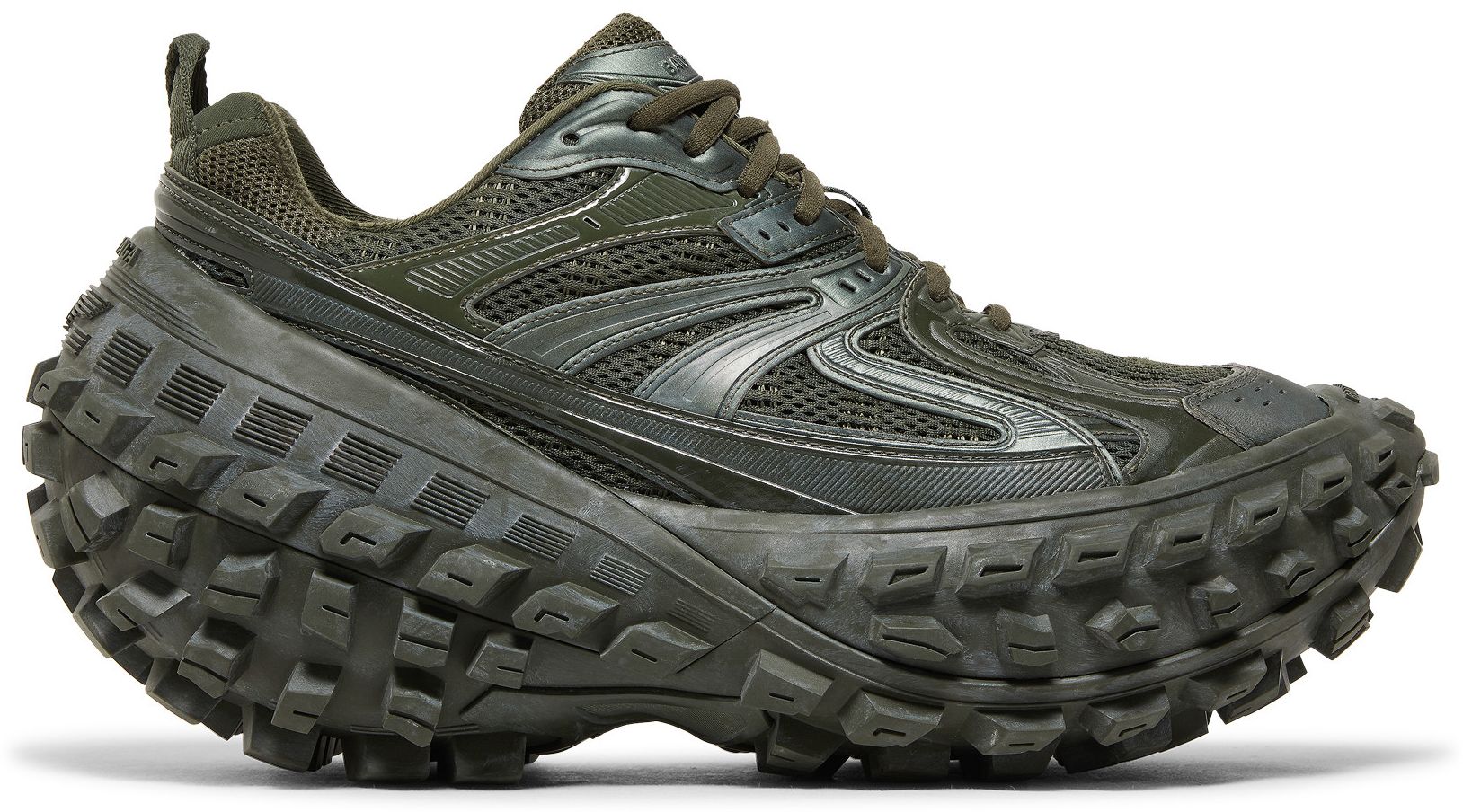 Buy Balenciaga Defender Sneaker 'Dark Green' 685613 W2RA6 3000 GOAT