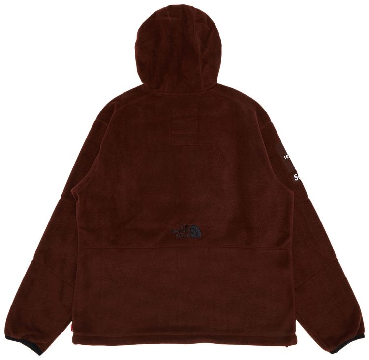 Supreme x The North Face Steep Tech Fleece Pullover Brown
