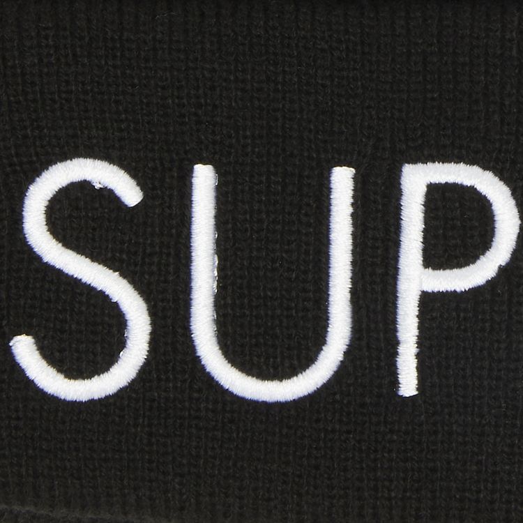 Supreme Capital Beanie Black