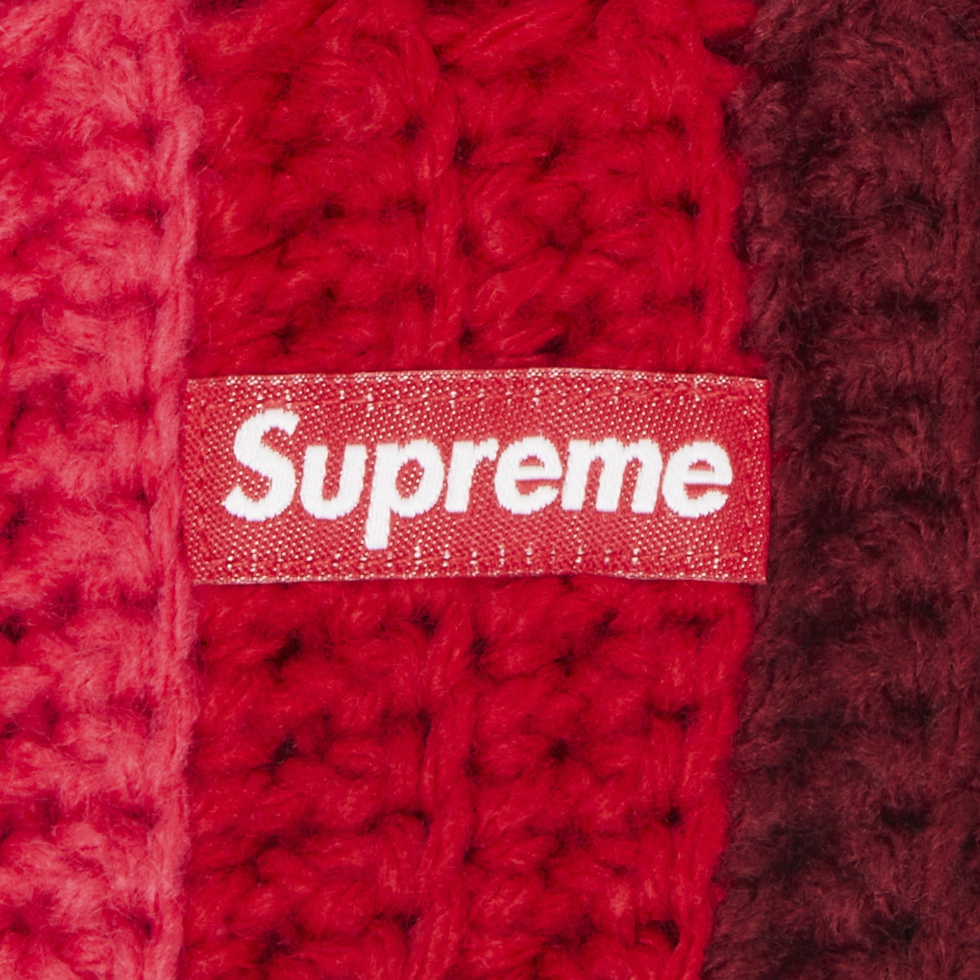 Buy Supreme Gradient Crochet Beanie 'Red' - FW22BN62 RED | GOAT