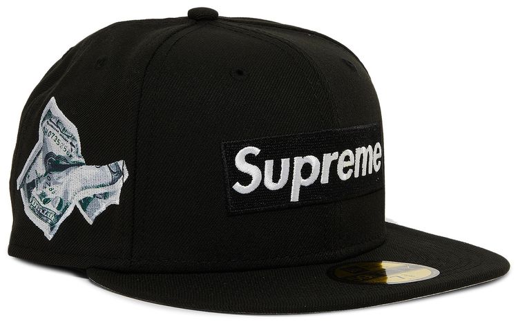 Supreme Money Box Logo New Era Black