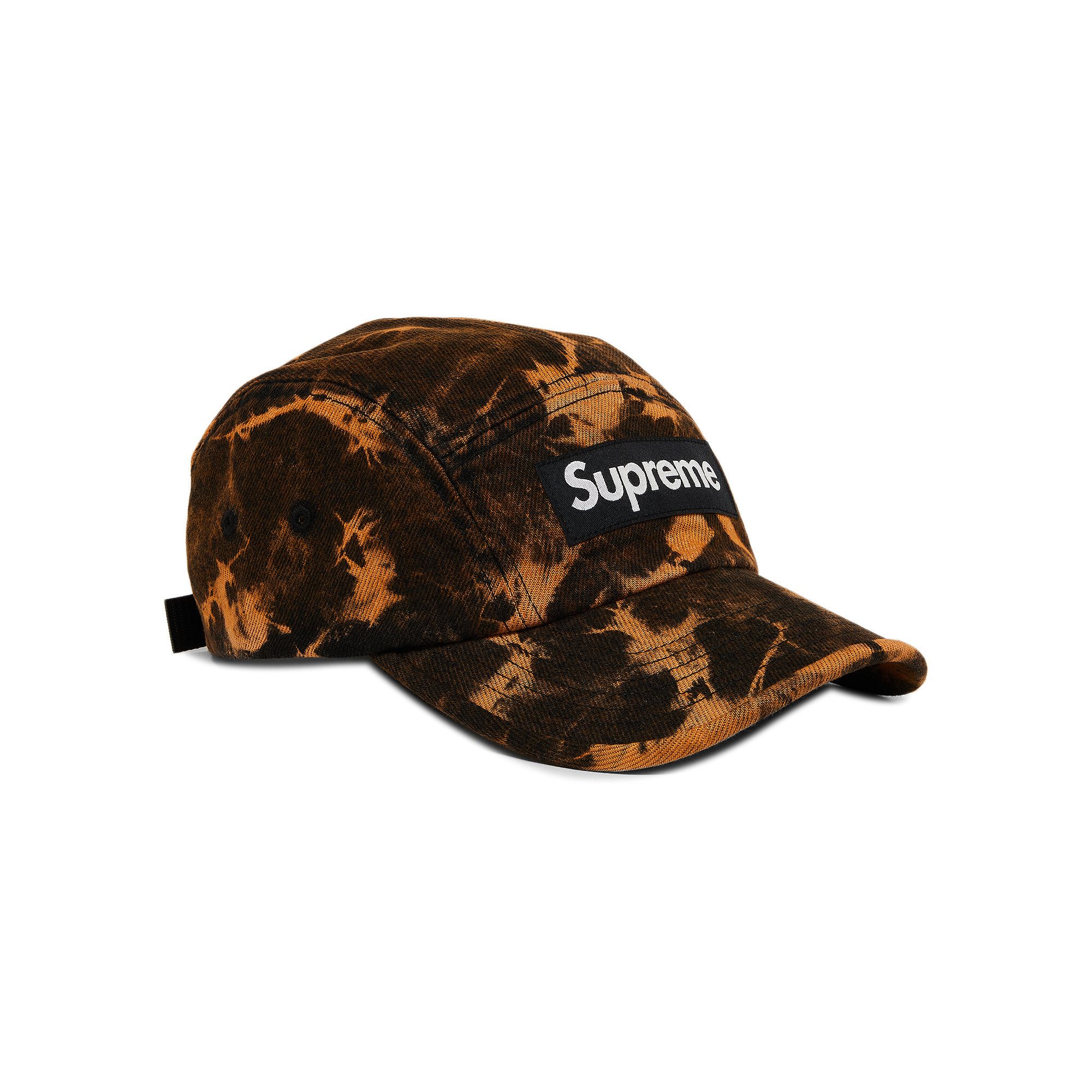Buy Supreme Denim Camp Cap 'Dyed Rust' - FW22H145 DYED RUST | GOAT IT