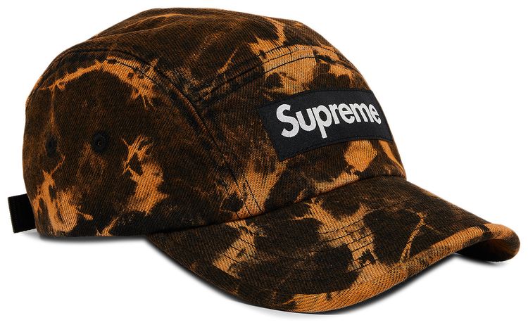 Supreme Denim Camp Cap Dyed Rust