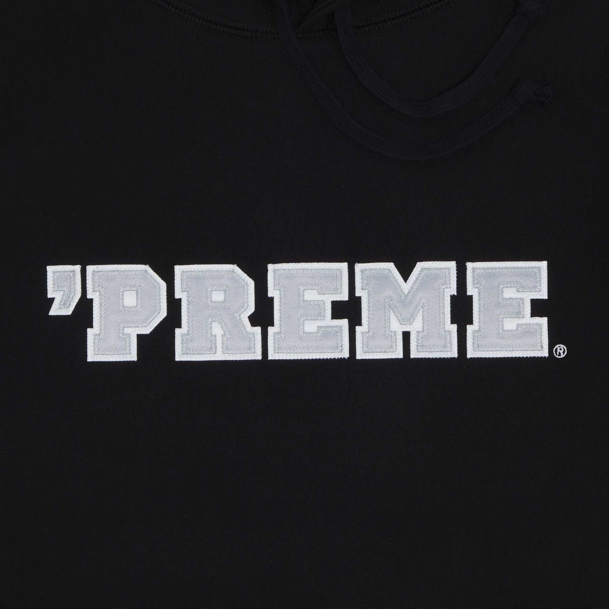 Size l Supreme 'Preme Hooded Sweatshirt 'Black'