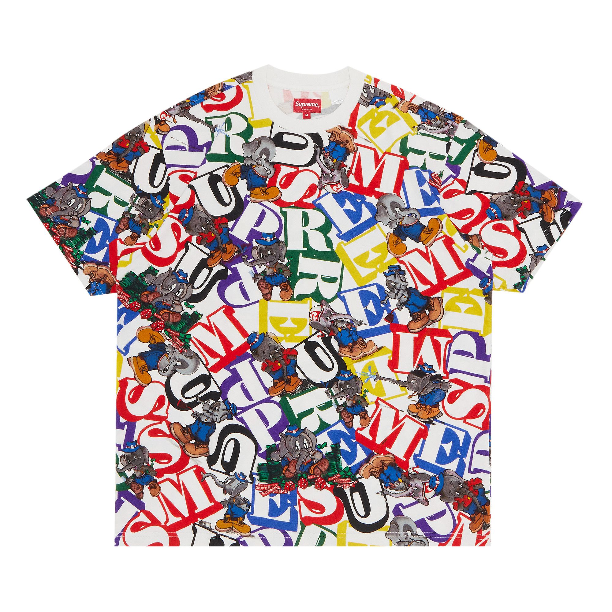 Buy Supreme Elephant Short Sleeve Top Multicolor FW22KN62 MULTICOLOR GOAT