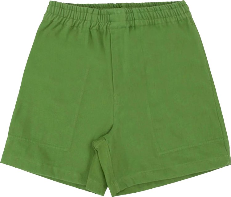 Bode Twill Rugby Short 'Green'