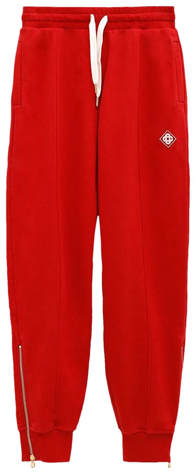 Casablanca Laurel Pintuck Track Pant Red